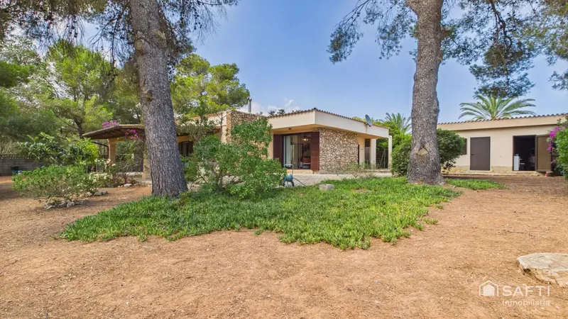 Cozy urban chalet with a large garden in Calas de Mallorca — photo 2