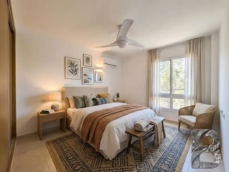 In the most serene heart of Mallorca's southeast coast, this elegant unfurnished apartment in Cala Llombards offers a way of living — photo 2