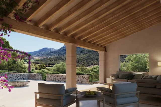 Historic country estate to be renovated for sale in Orient, Mallorca — photo 1