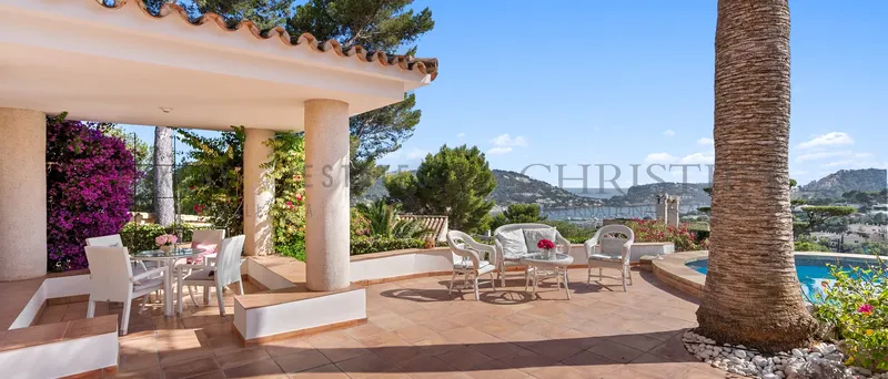 Mediterranean villa in Puerto de Andratx with harbor and sea views — photo 2