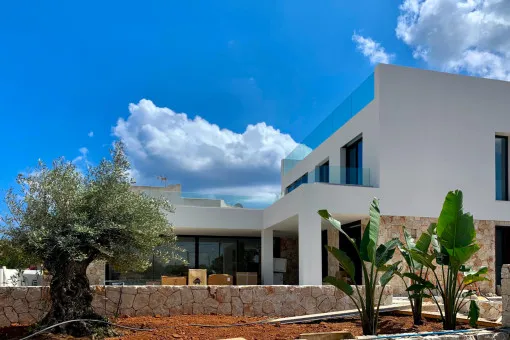 Cala Llombards, Cala Llombards - Plot with project and license for a stylish chalet with fantastic sea views — photo 1