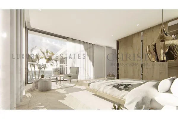Modern new villa in Cala Vinyas with partial sea views — photo 6