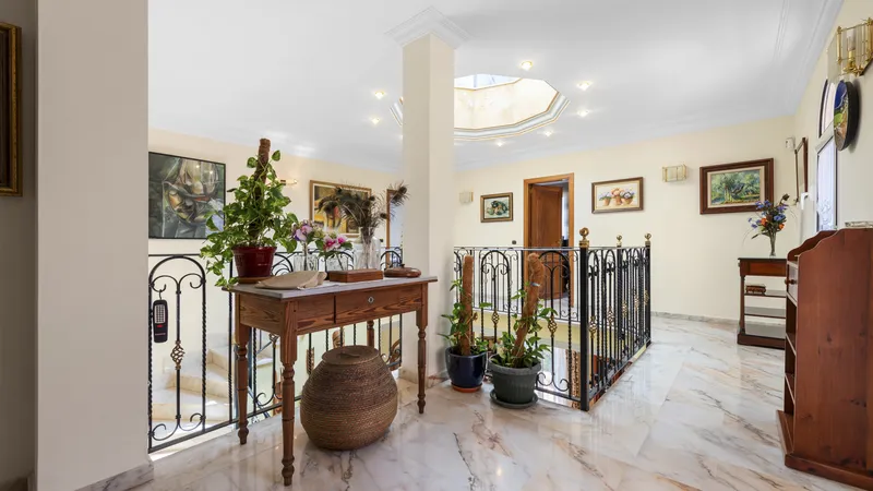 Impressive Mediterranean villa in Cas Catala, in a quiet location with large pool and partial sea views — photo 12