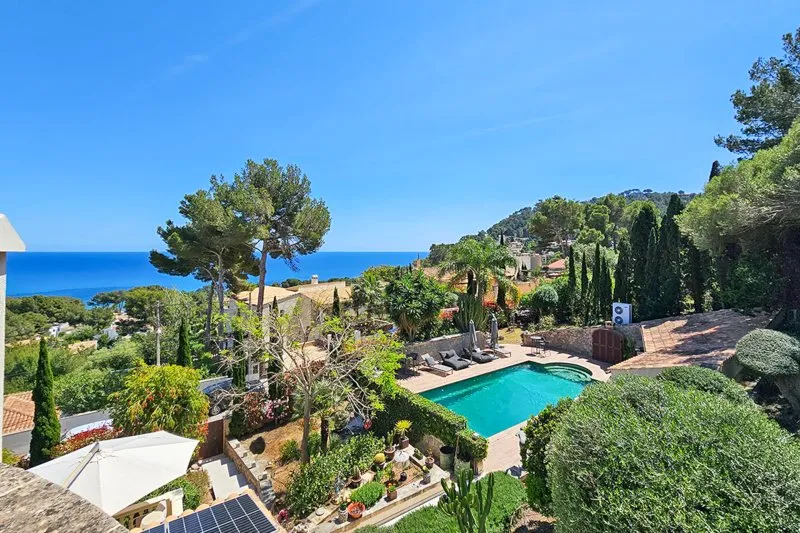 Canyamel: Only 2 Minutes to the Sea: Elegant Estate with 4 Bedrooms, Pool and Sea View — photo 1