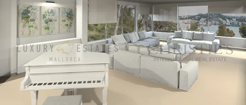 Modern new build villa in Santa Ponsa with sea view — photo 1