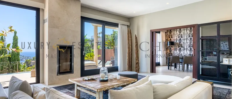 Mediterranean villa in Port Andratx with sea views and panoramic mountain views — photo 3