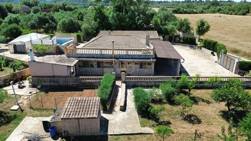 Rustic finca with pool, views and own olive oil production in Santa Eugènia — photo 4