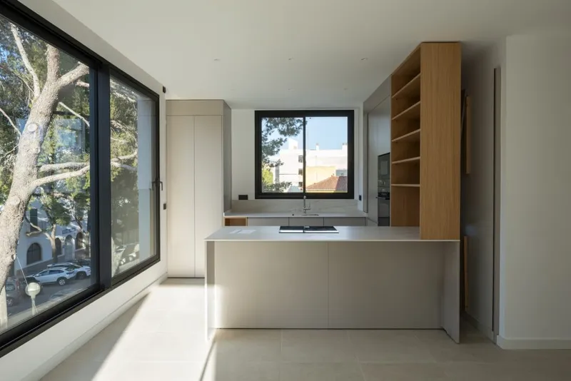 Ref. 2120; Newly built flat with pool and parking space for sale in Son Armadams — photo 1