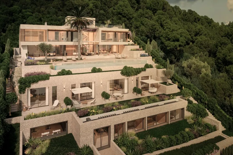 Villa Project with Panoramic Sea Views for Sale in Port Andratx — photo 3