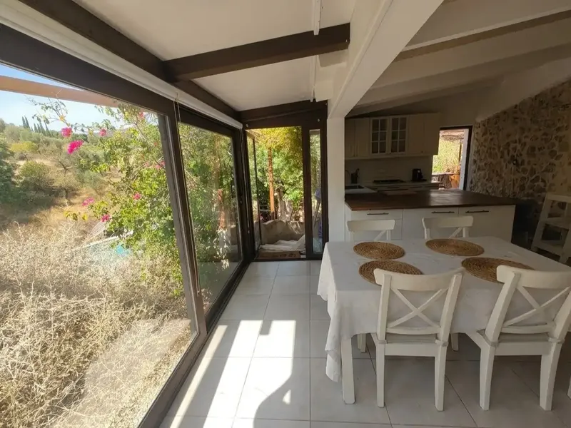 Finca Mallorquina con piscina y vistas a la Serra de Tramontana en Selva — photo 11