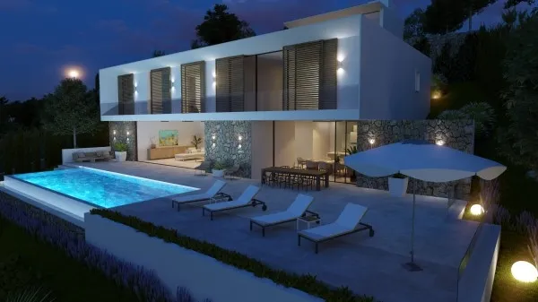 New build sea view villa in construction in Calvià / Costa de... — photo 4