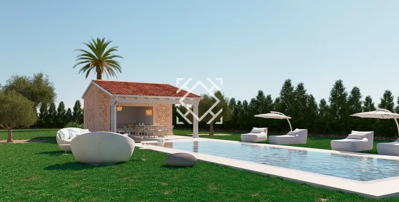 Finca with project and building licence for a detached house in Alcudia, Mallorca — photo 3