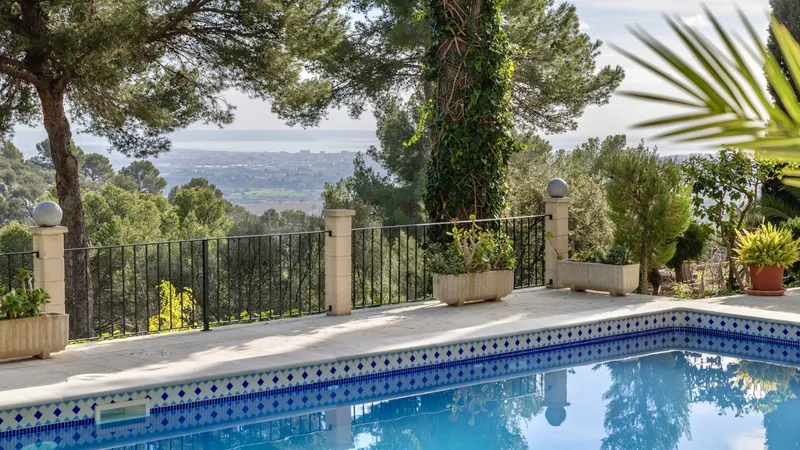 Stately finca in Establiments with large pool, privacy and wonderful views of the bay of Palma — photo 4