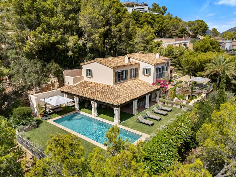 Villa in Camp de Mar - Mediterranean house with pool — photo 1