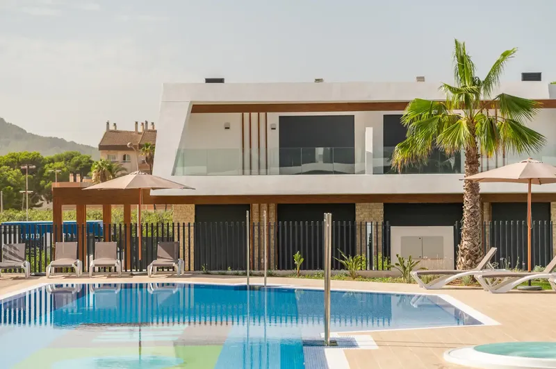 Casa pareada de obra nueva con piscina en venta en Carrer des Moll — photo 9