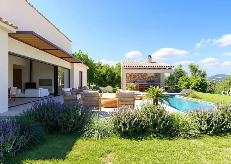 This exclusive newly built finca combines Mediterranean architecture with contemporary living comfort at the highest level — photo 5