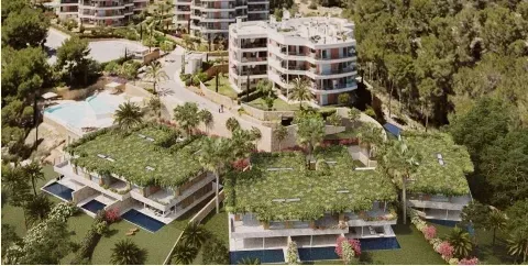 Project of a newly built luxury semidetached house with sea views and access to the sea in Sol de Mallorca, on the southwest of Mallorca — photo 6