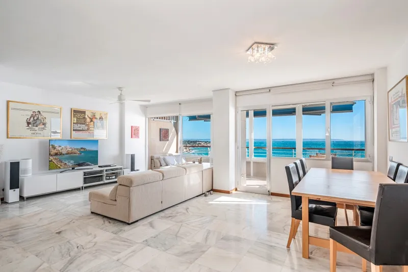 Gated complex apartment for sale in Sant Agusti with covered terrace and sea views — photo 2