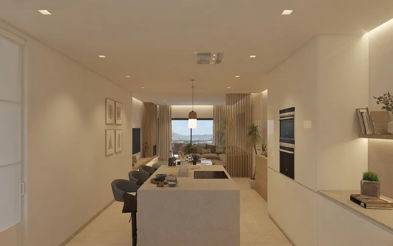 Luxury penthouse in Santa Ponsa with private pool terrace and partial sea views — photo 4