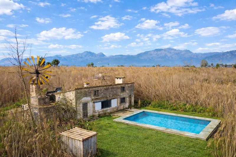 House with land - Sa Pobla, Built Surface 86m², Plot Surface 1750m², 1 Bathroom, Pool — photo 1