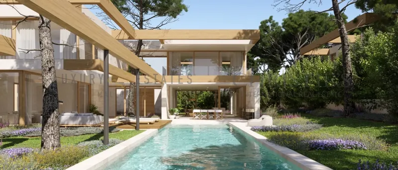 Plot in Santa Ponsa with building project for new villa with sea views and pool — photo 4