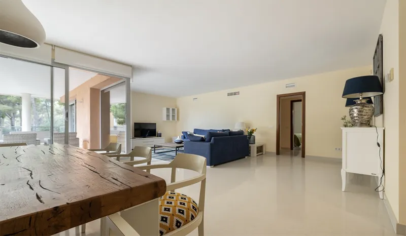 Spacious 3-bedroom apartment in the Floresta de Mar urbanization with pools and gardens in Sol de Mallorca Mas — photo 5