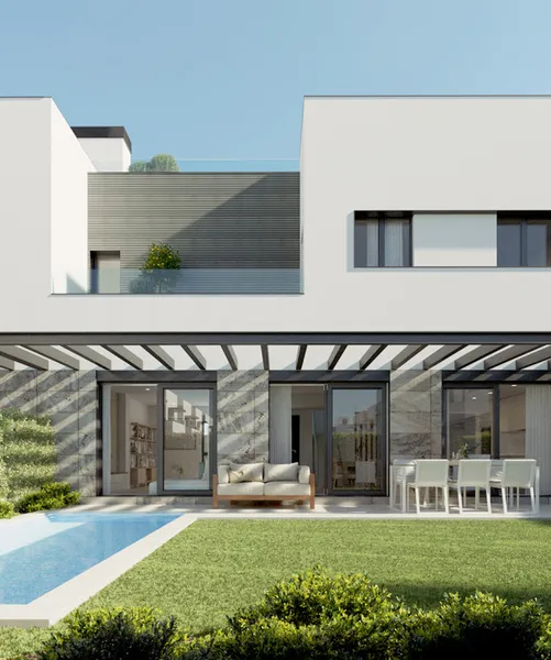 New semi-detached houses on the beach of Palma — photo 2