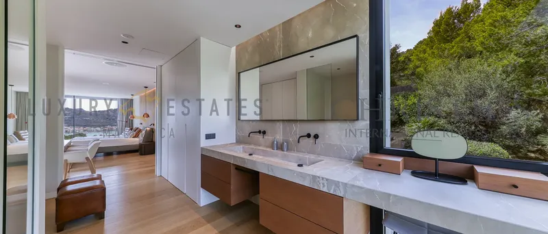 Sensational modern villa in Port Andratx on a large plot with great harbor views — photo 9