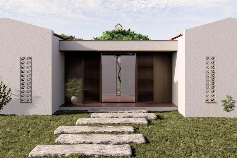 Large building plot near Ses Salines with approved finca project — photo 11