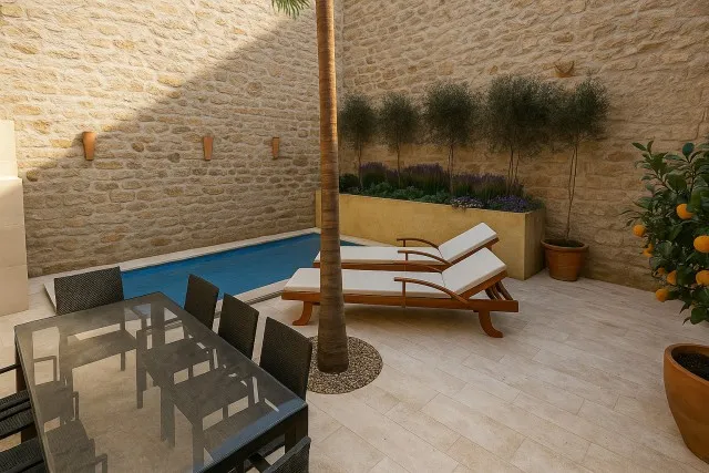 Grand Historic Townhouse for Sale in the Heart of Pollensa, North Mallorca — photo 1