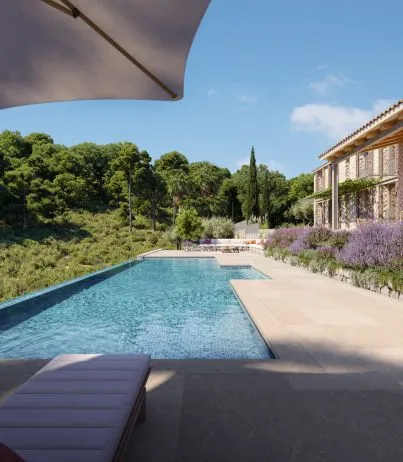 A work of art integrated into the landscape in the heart of the Serra de Tramuntana, Bunyola. — photo 1