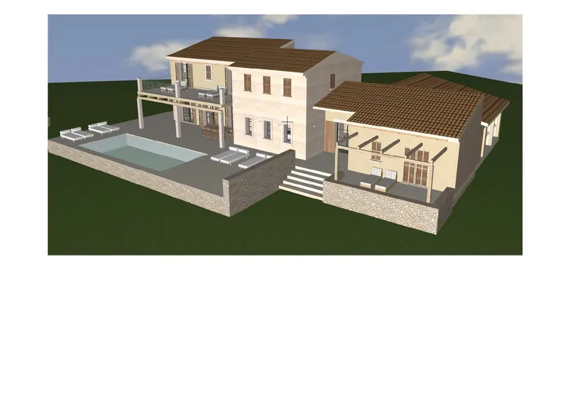 Modern building plot with building licence in Campos — photo 6