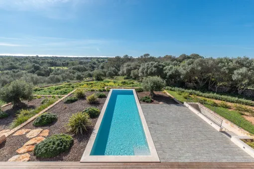 Santanyi, first-class new-build finca with pool and wonderful views near Santanyi — photo 5