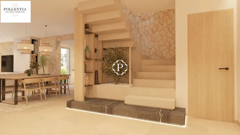 Country home project for sale in Sineu, with pool and gardens — photo 3