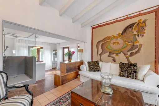 Capdepera, exclusive finca estate for seasonal rental with two houses, two pools and sea views near Cala Agulla — photo 10