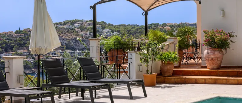 Mediterranean villa in Port Andratx with harbor views — photo 6