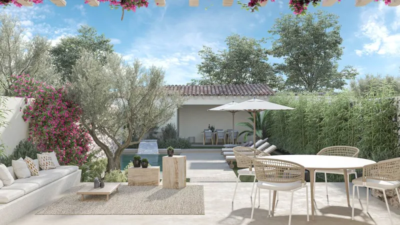 Coming soon to Santanyi modern and luxurious town house with a garden of about 600m2 — photo 1