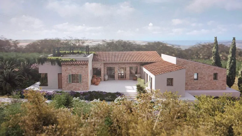 New construction project, turnkey, near the beach in Santanyi — photo 1