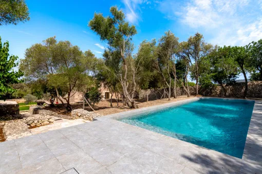Manacor, historic finca comprising two buildings and a large pool with magnificent views from Manacor to the Tramuntana — photo 4