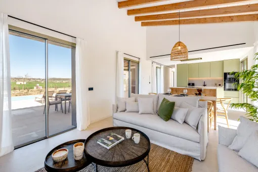 Sineu, new build finca in Sineu with panoramic views of the Tramuntana mountains — photo 6