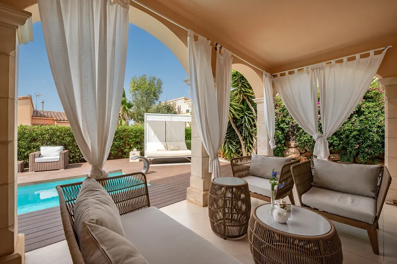 Elegant single-family house with private pool and panoramic terrace in Sa Ràpita — photo 4