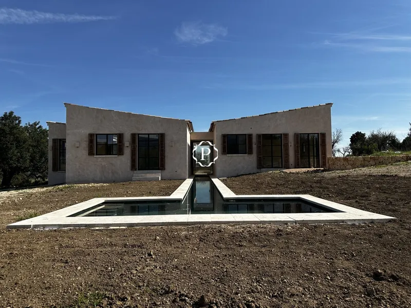 Country home for sale in Campanet, newly built with pool, large plot and architectural design — photo 10
