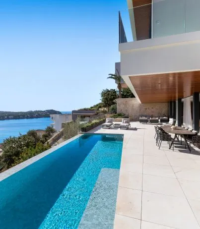Modern design villa with incredible sea views in Santa Ponsa — photo 1
