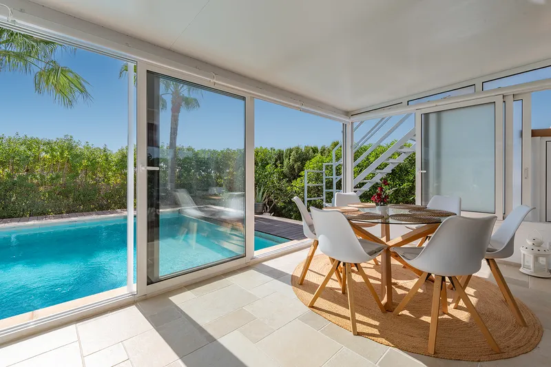 Sunny villa residence with private pool, sea views, roof terrace and tourist license in Cala Murada — photo 5