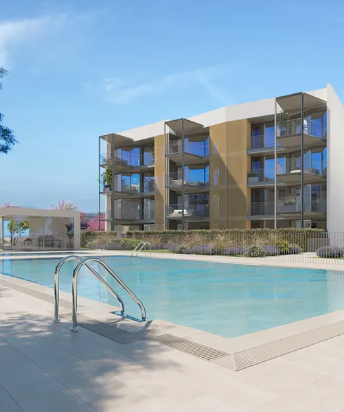 Second floors in an exclusive, newly built residential complex close to the beach in Palmanova — photo 2