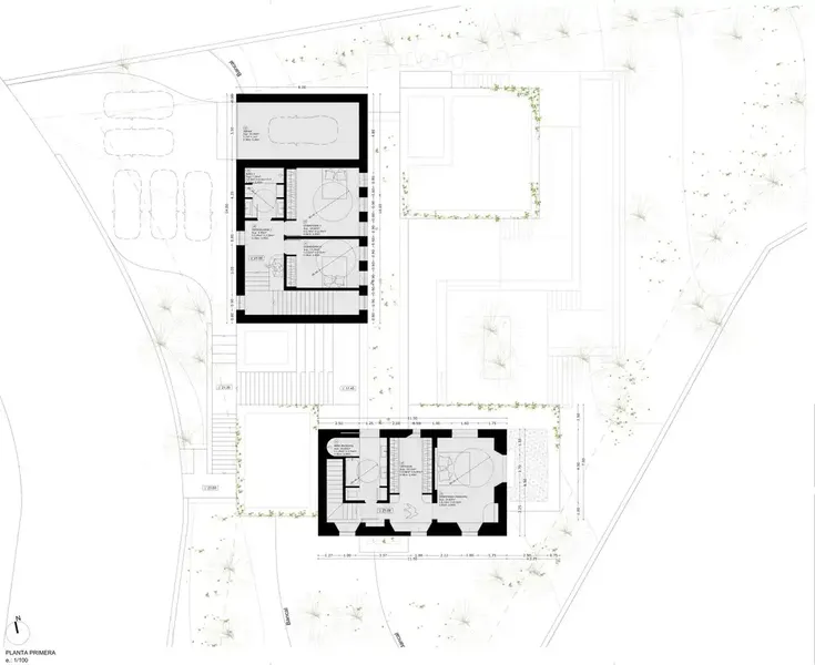 Esta villa de nueva construcción en venta en Cala Vinyes combina amplias proporciones, materiales cuidadosamente seleccionados y avanzadas s — photo 4