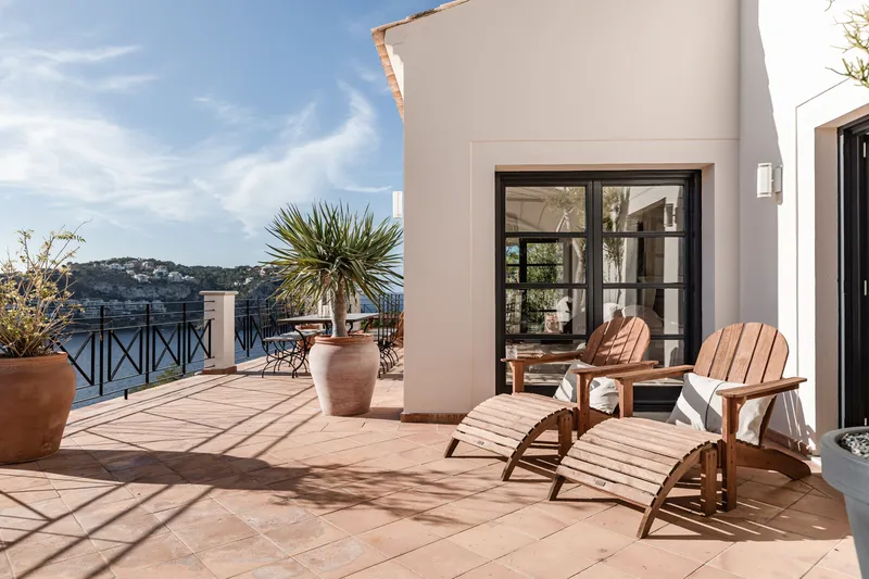 Impressive villa with lots of potential, pool and fantastic sea and harbor views in Port d'Andratx — photo 4