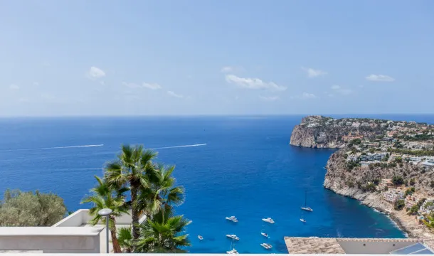 Spectacular modern design villa ready to move in in Cala Llamp, Puerto Andratx — photo 12