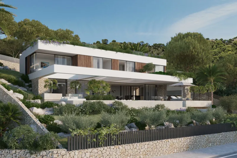 New-build villa of the highest class with breathtaking panoramic sea views — photo 5