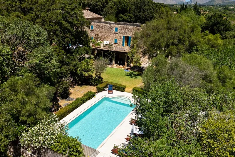 Excellent condition country property for sale in Pollença with swimming pool and wine cellar — photo 3